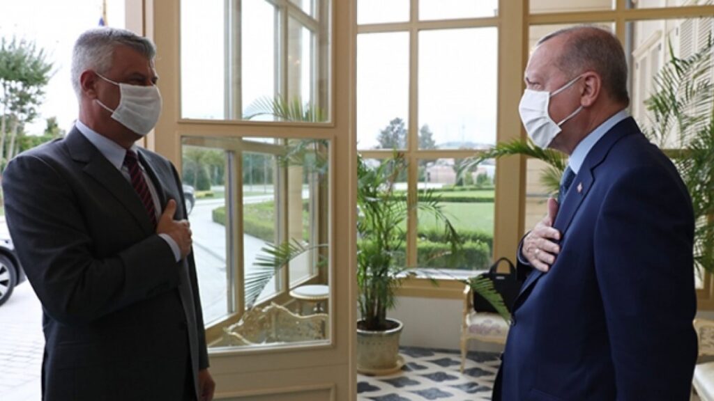 President Erdoğan meets Kosovar leader in Istanbul