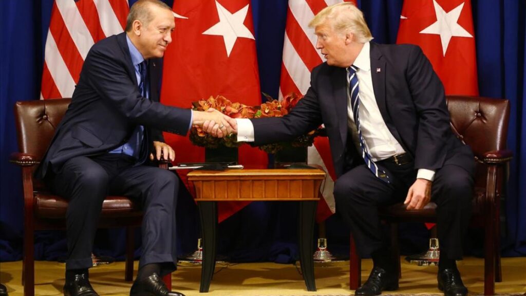 President Erdoğan, Trump discuss E. Mediterranean over phone