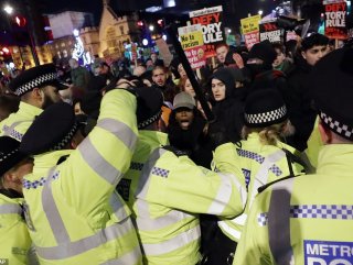 Protesters continue march against Johnson in UK