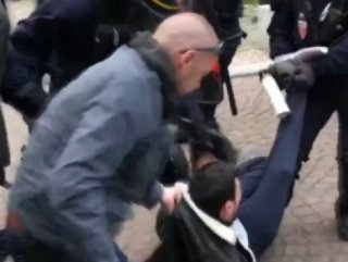 Protesters had beaten up in Germany and France