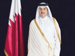 Qatar emir arrives in Kuwait for talks with counterpart