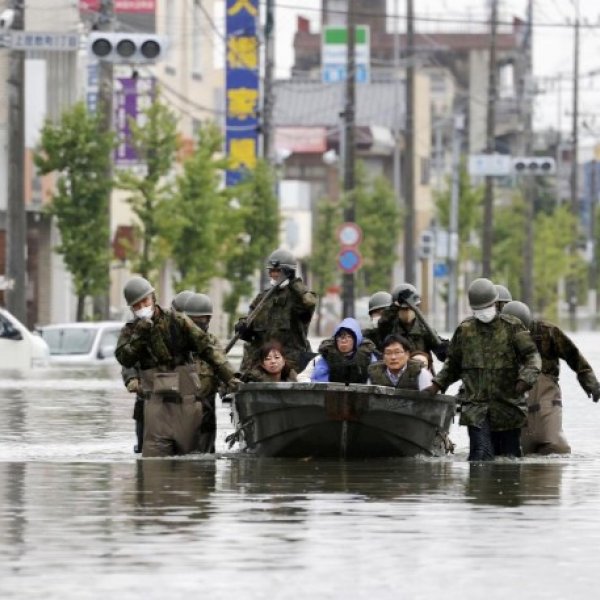 Rescue efforts continue in flood-hit Japan