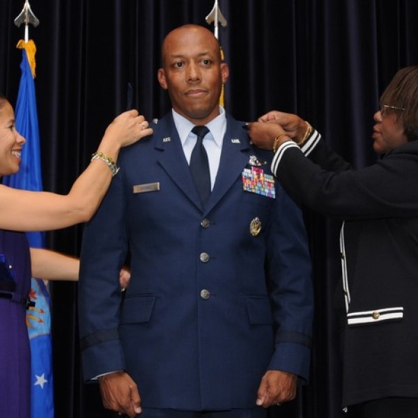 Senate confirms first black service chief in US military