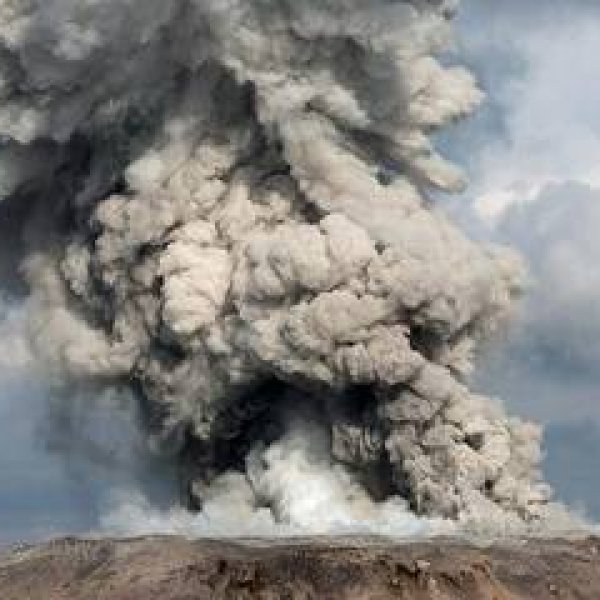 Sinabung Volcano erupts in Indonesia