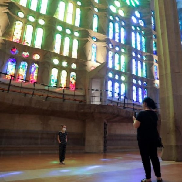 Spain reopens Sagrada Familia basilica for key workers