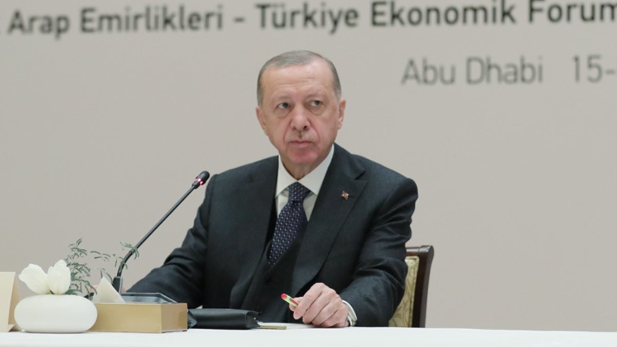 Strengthening bilateral ties common goal for Turkey, UAE: Turkish president