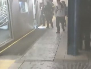 Subway station evacuated after fire in New York