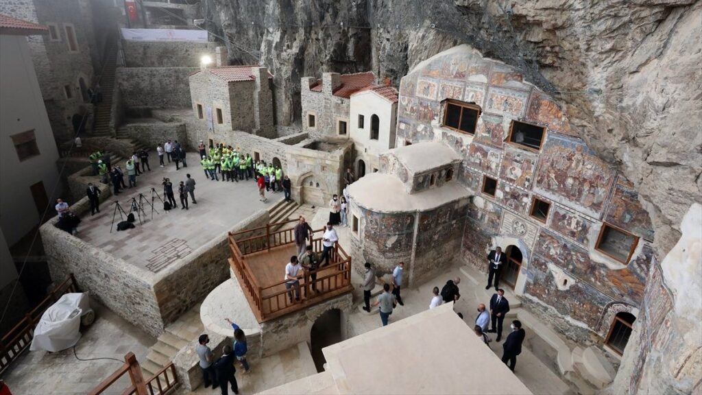 Sümela Monastery open to public following massive restoration