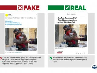 Terror supporters continue smear campaign using fake photos