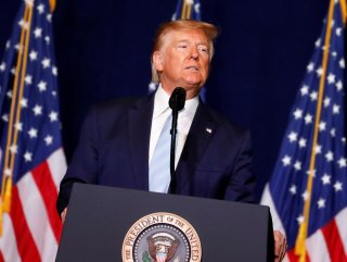 The USA wants no more threats, Trump says