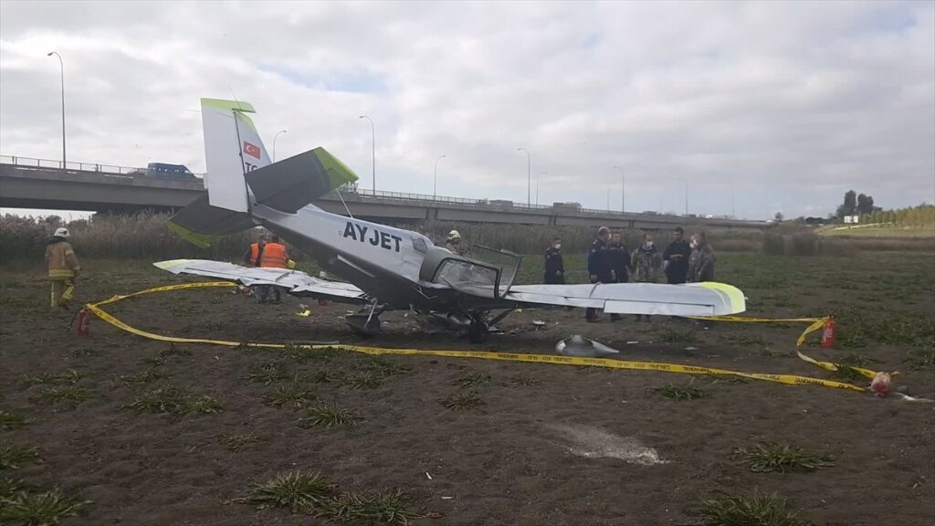 Training aircraft crashes near Turkey's Istanbul