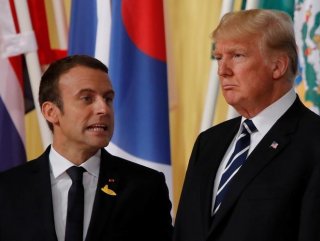 Trump mocks Macron over his Daesh answers