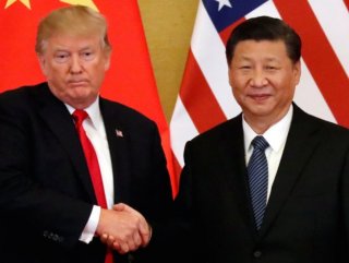 Trump says China trade talks progressing nicely