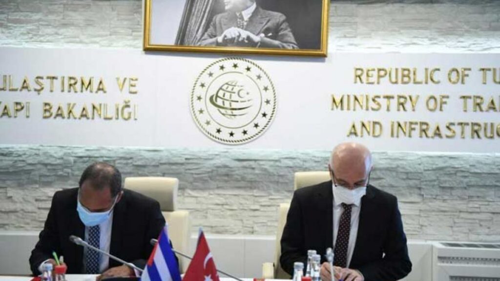 Turkey, Cuba sign agreement for maritime cooperation