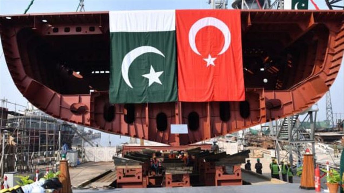 Turkey, Pakistan begin constructing modern warship