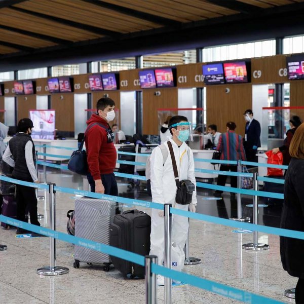 Turkey plans to open airport testing centers for coronavirus