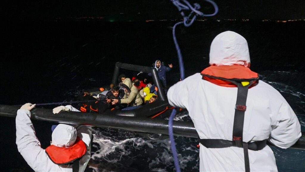 Turkey rescues 73 irregular migrants off western coast