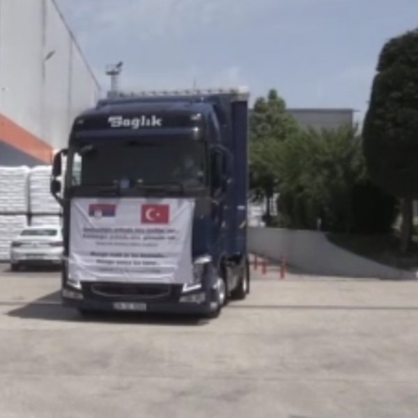 Turkey sends medical aid trucks to Serbia