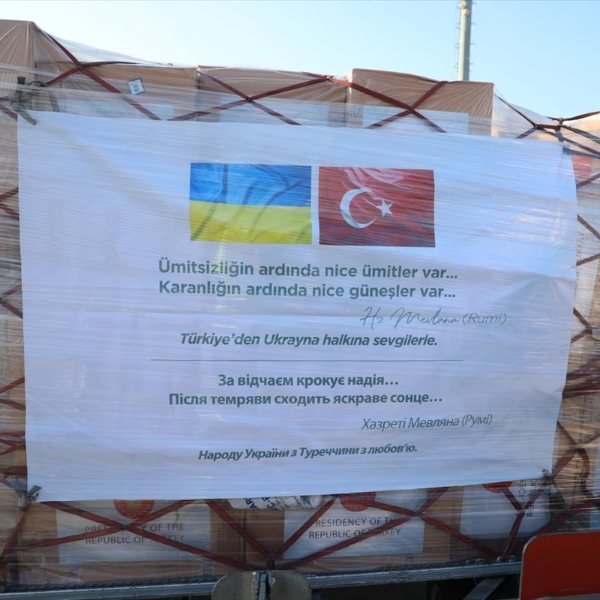 Turkey sends medical supplies to Ukraine