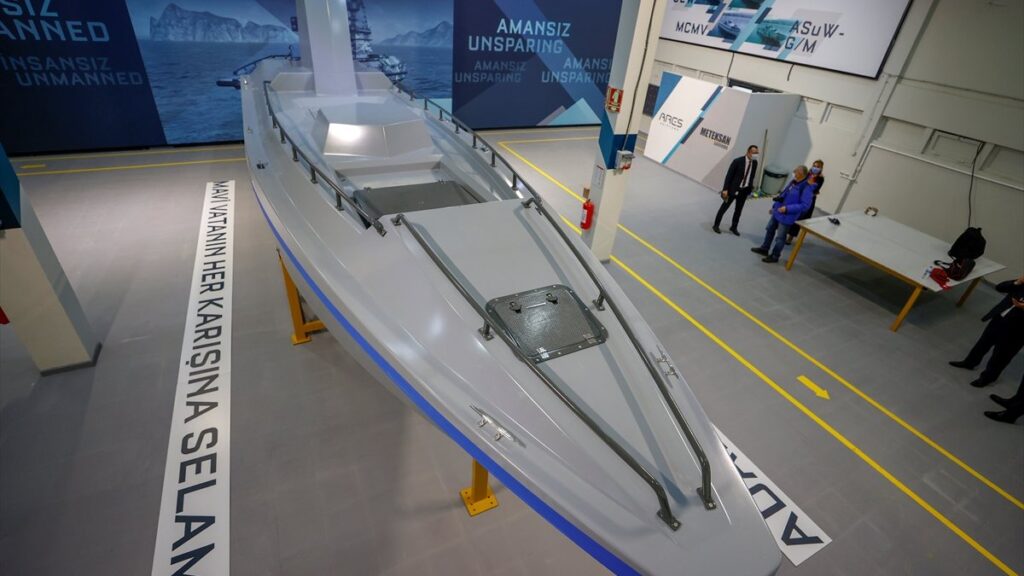Turkey uncovers armed unmanned marine vehicle prototype