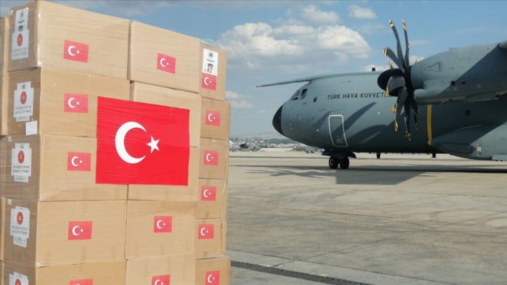 Turkey’s 2nd batch of humanitarian aid plane arrives in Lebanon