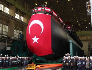 Turkey's first national submarine Piri Reis unveiled