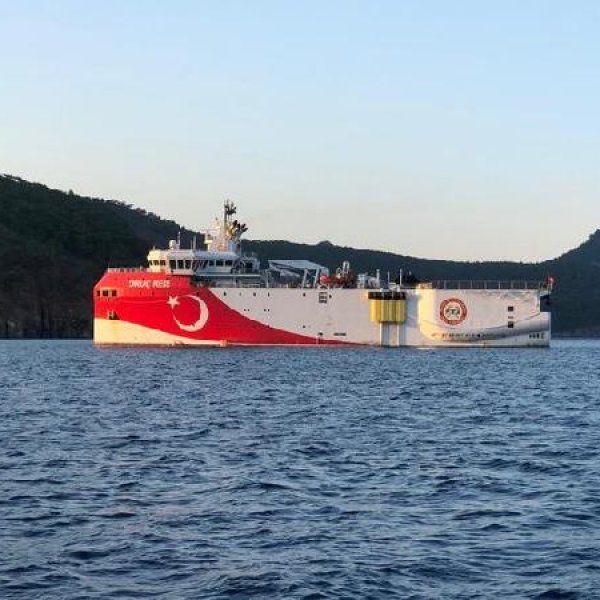 Turkey's Oruç Reis vessel starts duty in eastern Mediterranean