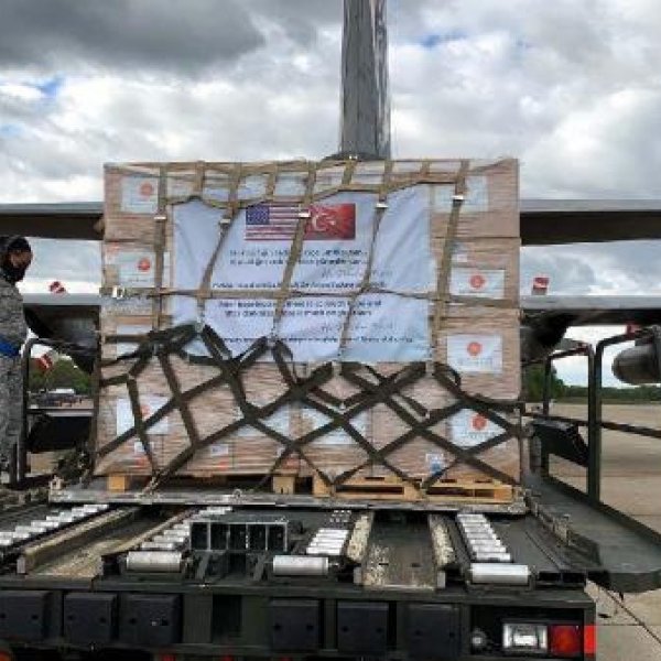 Turkey's second batch of medical aid reaches to US