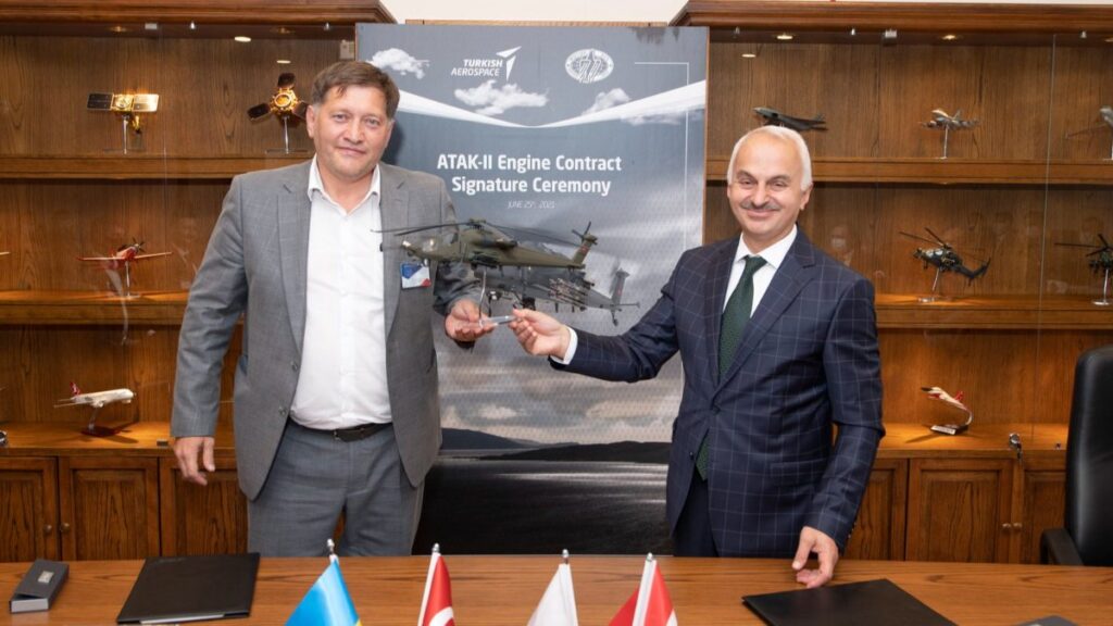 Turkish Aerospace inks deal with Ukrainian firm to buy helicopter engines