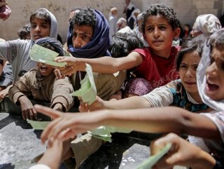 Turkish aid agency sends food aid to families in Yemen