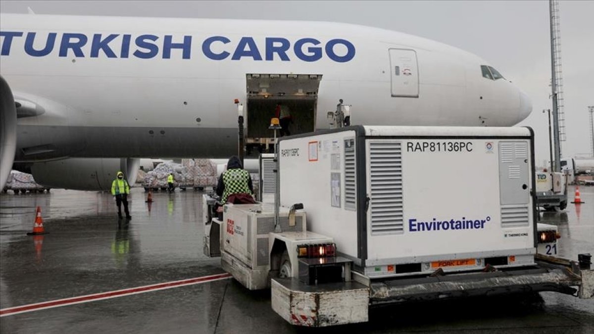 Turkish Cargo carries 100 million vaccine doses around world so far