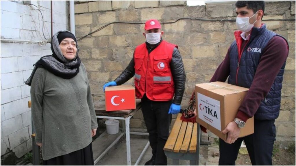 Turkish charity agency sends aid to Azerbaijani families in need