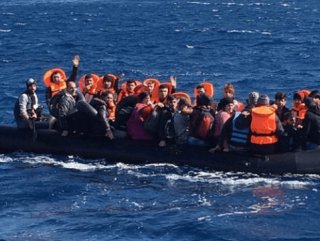 Turkish coast guard rescues 40 migrants in Aegean Sea
