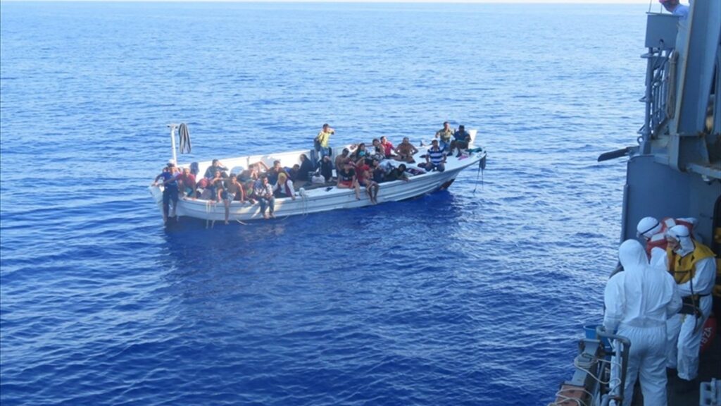 Turkish Coast Guard rescues asylum seekers in Aegean Sea