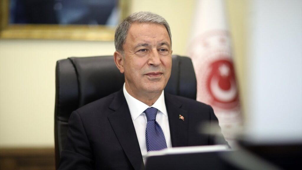 Turkish defense chief says supporting military talks initiative