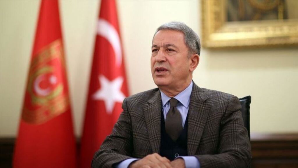 Turkish defense chief slams Operation Irini