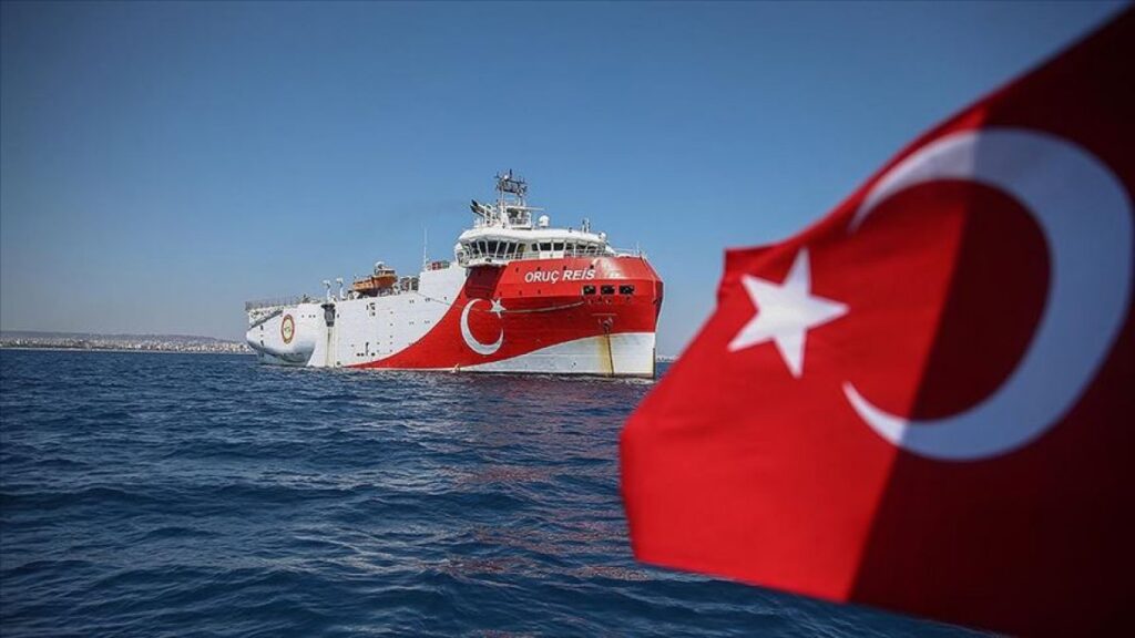 Turkish drill ship Oruç Reis continues duty in Mediterranean