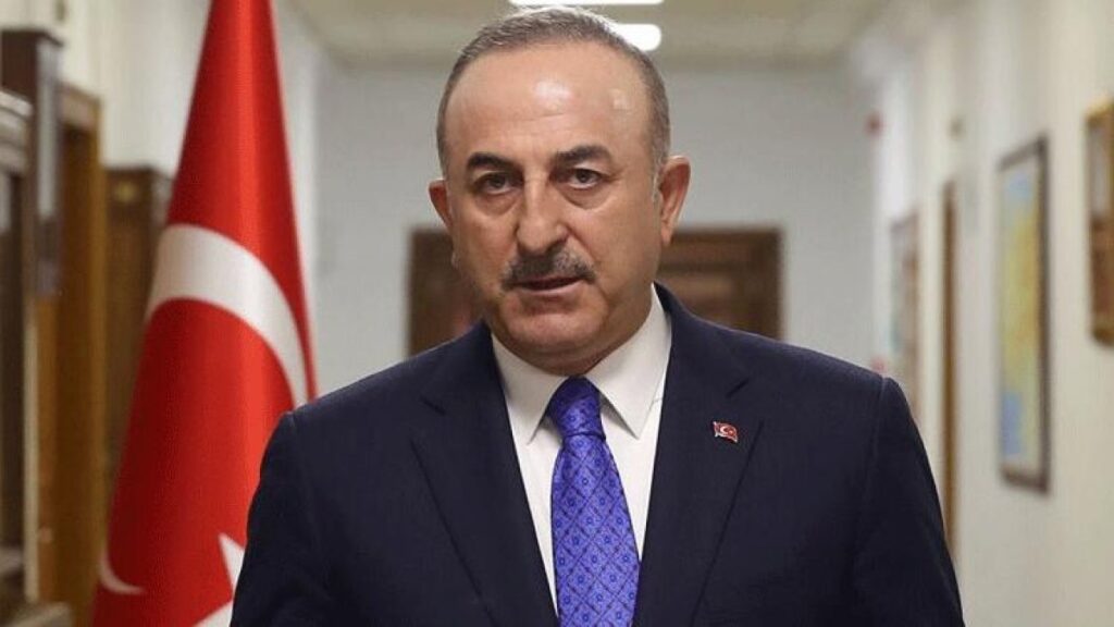 Turkish FM discusses E. Med with his EU counterparts