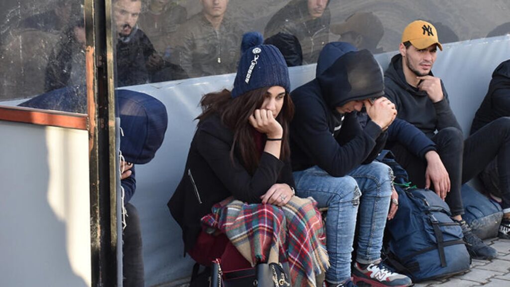 Turkish forces rescue nine irregular migrants