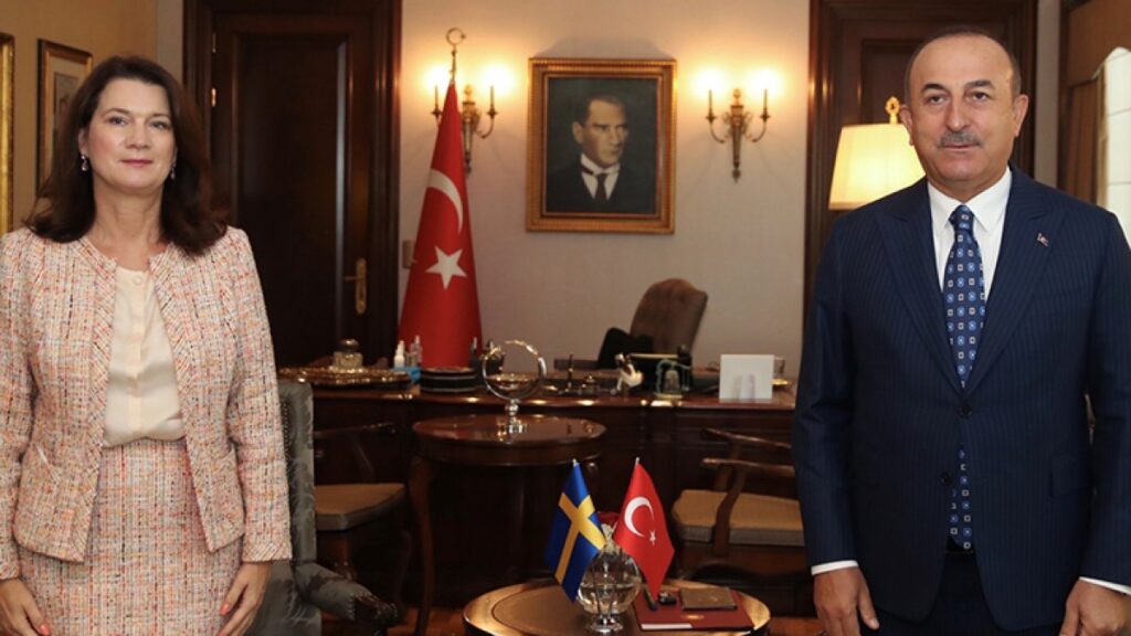 Turkish Foreign Minister meets his Swedish counterpart