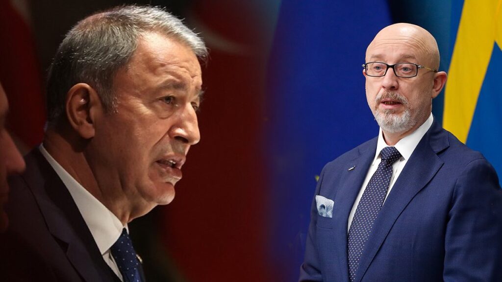 Turkish, Ukrainian defense chiefs discuss safe transportation of ships, planes