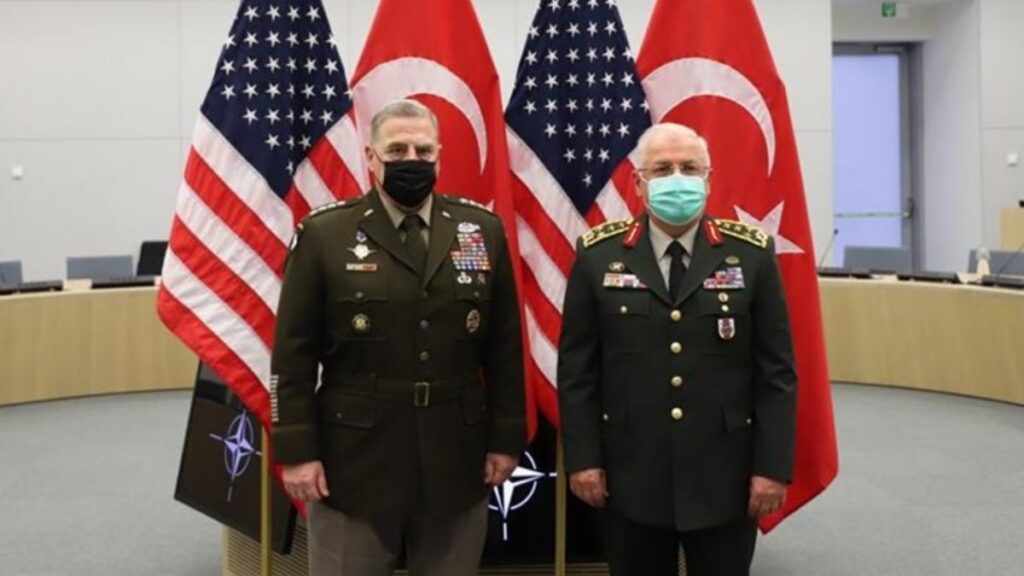 Turkish, US army chiefs meet at NATO meeting in Athens