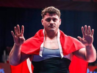 Turkish wrestler wins gold medal in European Wrestling Championship