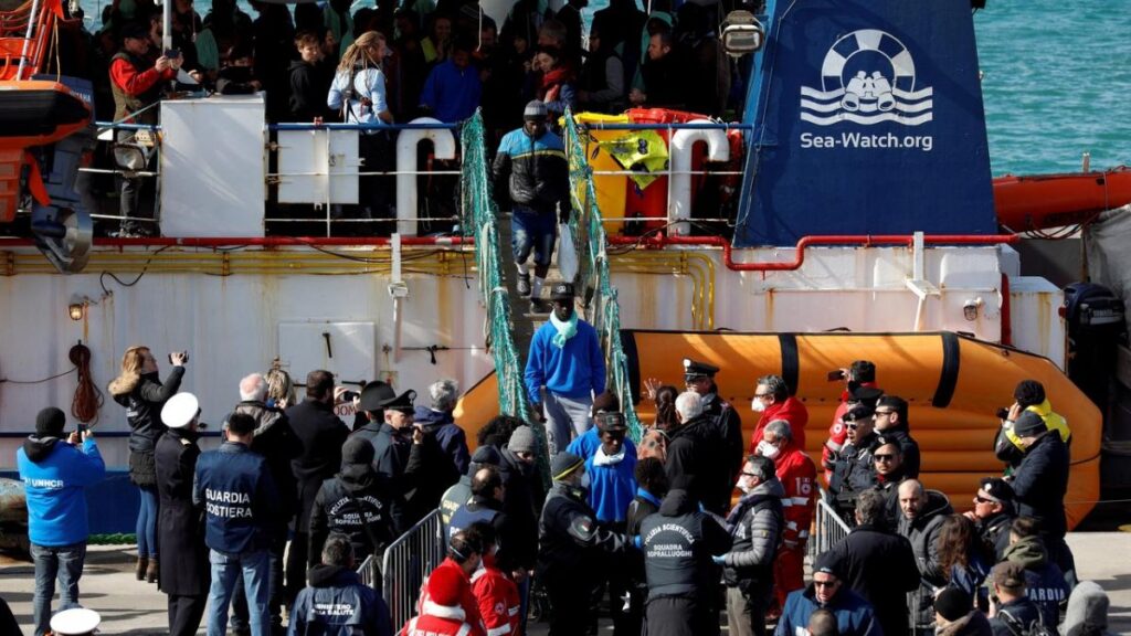 UK sees record high on migrant arrivals