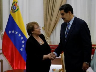 UN rights chief meets with President Maduro