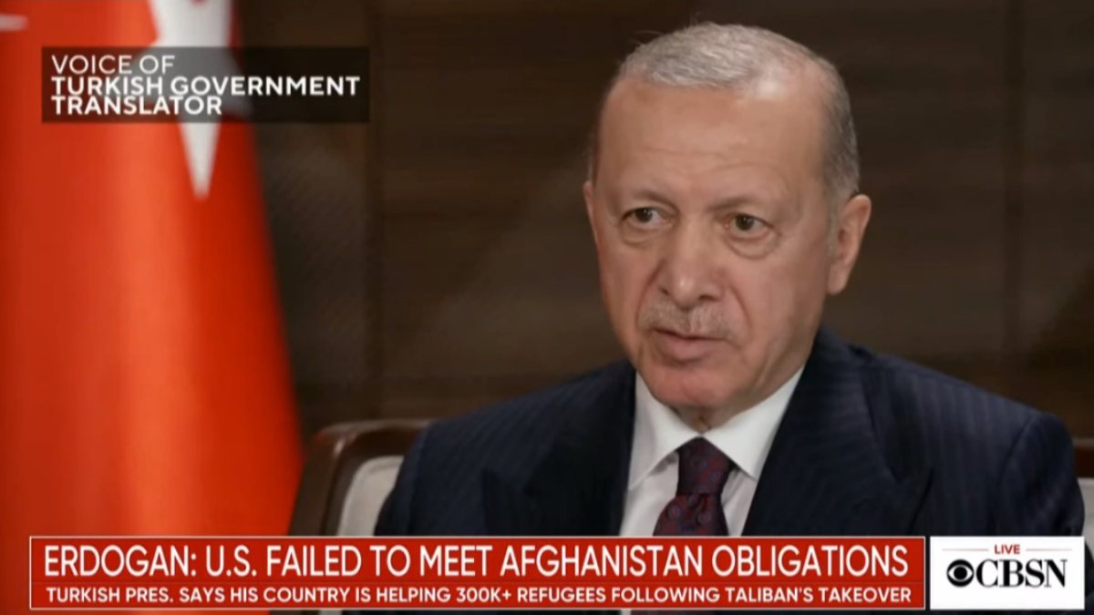 US should do more on Afghan refugees after pullout: Erdoğan