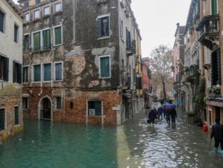 Venice flooded by highest tide in 21st century