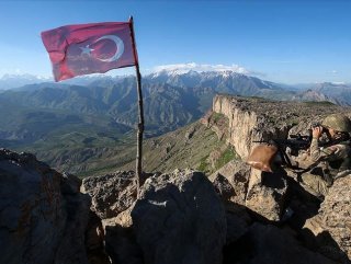 Wanted PKK terrorists surrender to Turkish forces