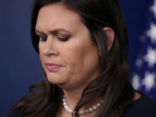 WH Press Secretary Sanders to leave at end of month