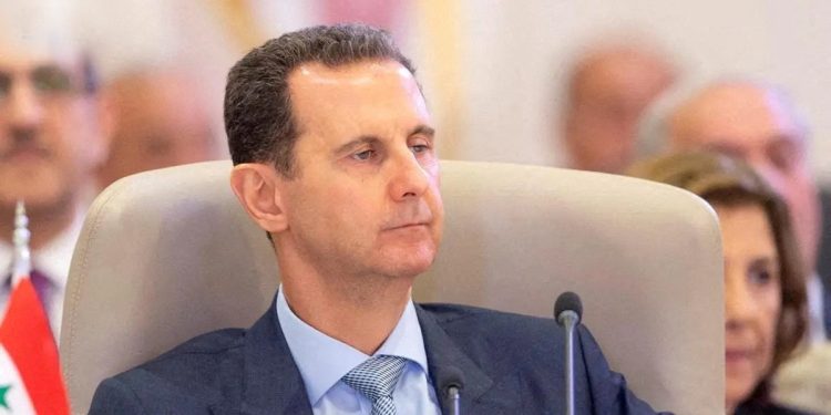 Syria's President Bashar al-Assad attends the Arab League summit, in Jeddah, Saudi Arabia, May 19, 2023.